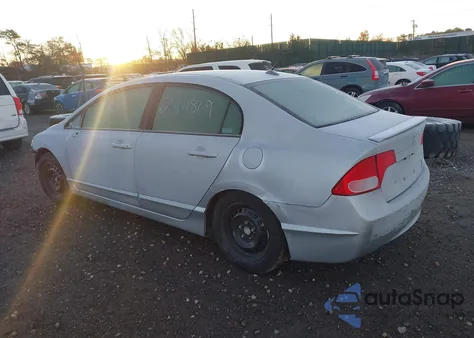 2008 Honda Civic Hybrid from USA, damaged, VIN JHMFA36218S019754